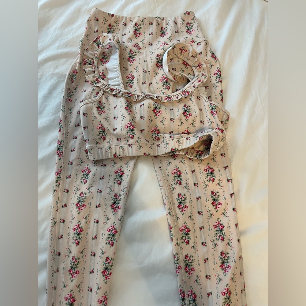LSF workout bra and pants